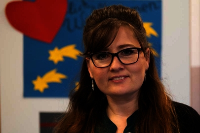 Kita-Leiterin Johanna Jäger Porträt Kita-Leiterin Johanna Jäger