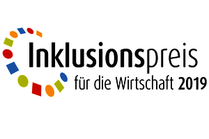 Logo, Inklusionspreis für die Wirtschaft 2019